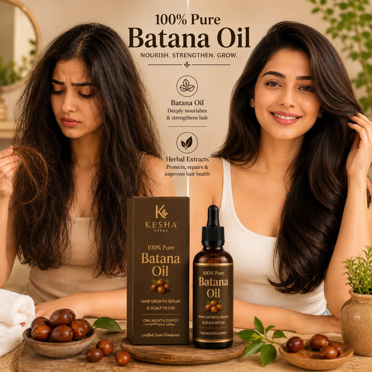 Get Healthier, Stronger & Shinier Looking Hair in Just 20 Days